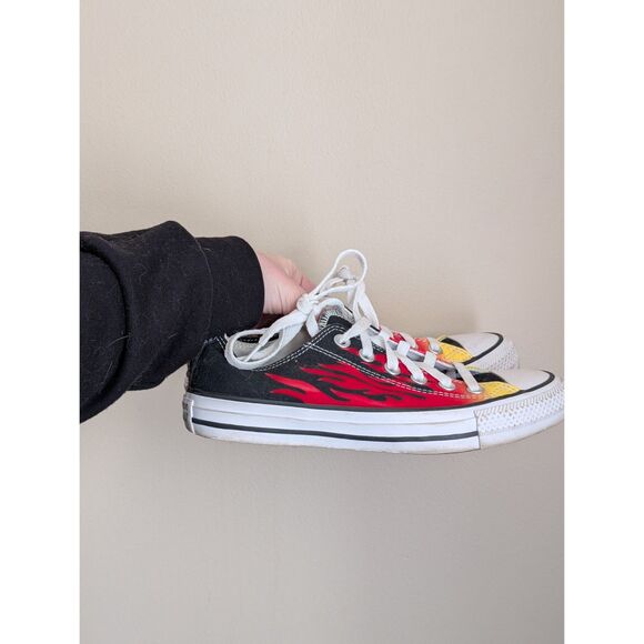 Converse Chuck Taylor All Star Flame Mens 4.5 Womens 6.5 Unisex Sneakers - Picture 3 of 9